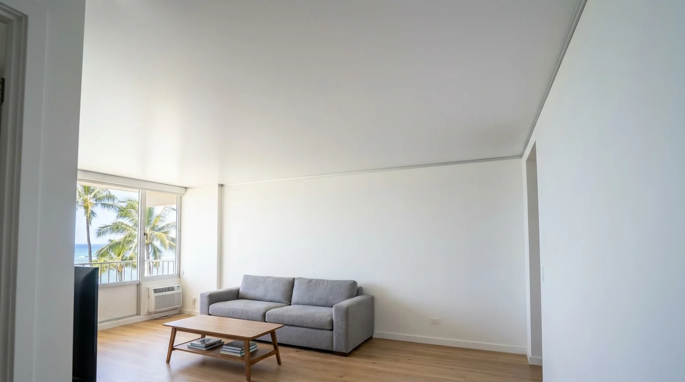 Minimalist White Finish